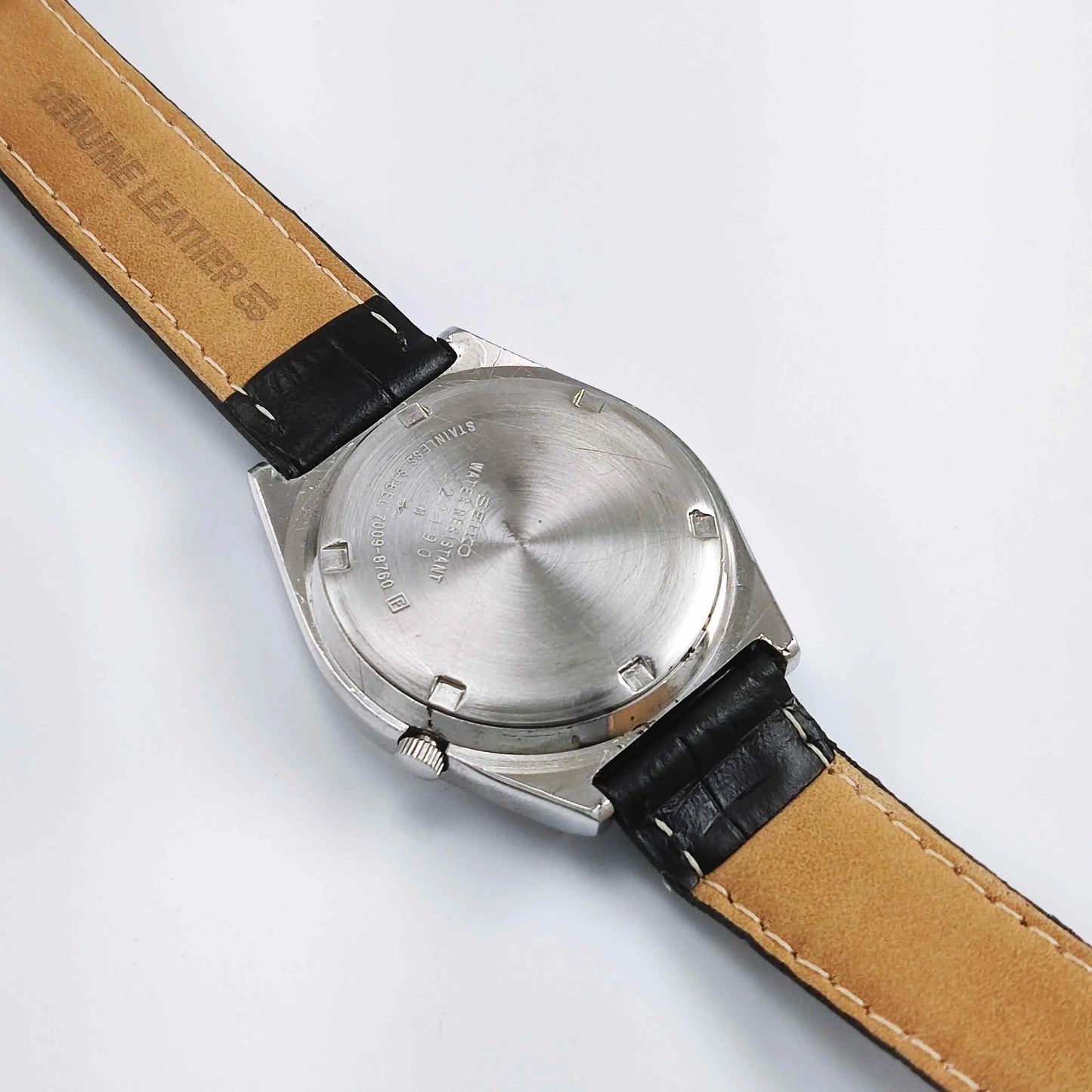 Seiko 5 Automatic 7009A Golden Dial 17 Jewels Men's Watch Discover-Diamonds