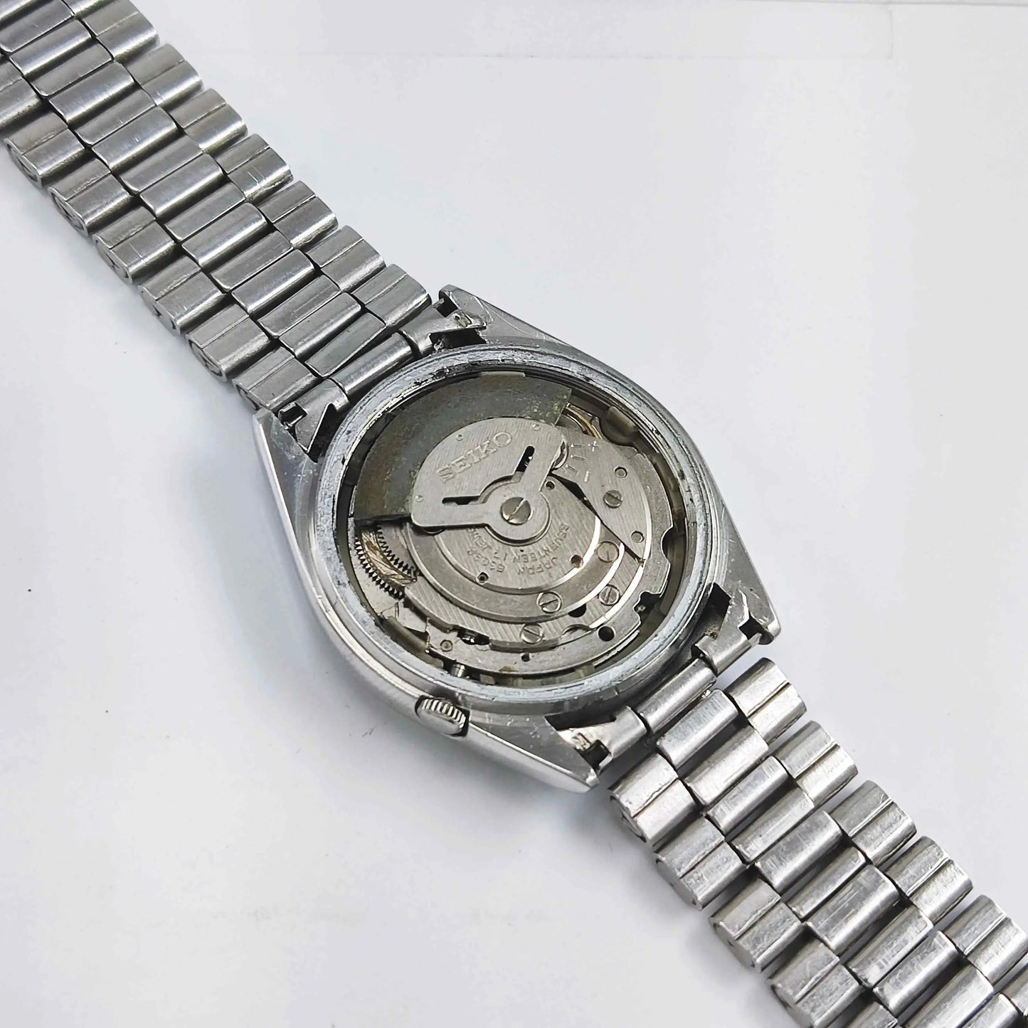 Seiko Automatic 6309A Red Dial 17 Jewels Men's Watch Discover-Diamonds