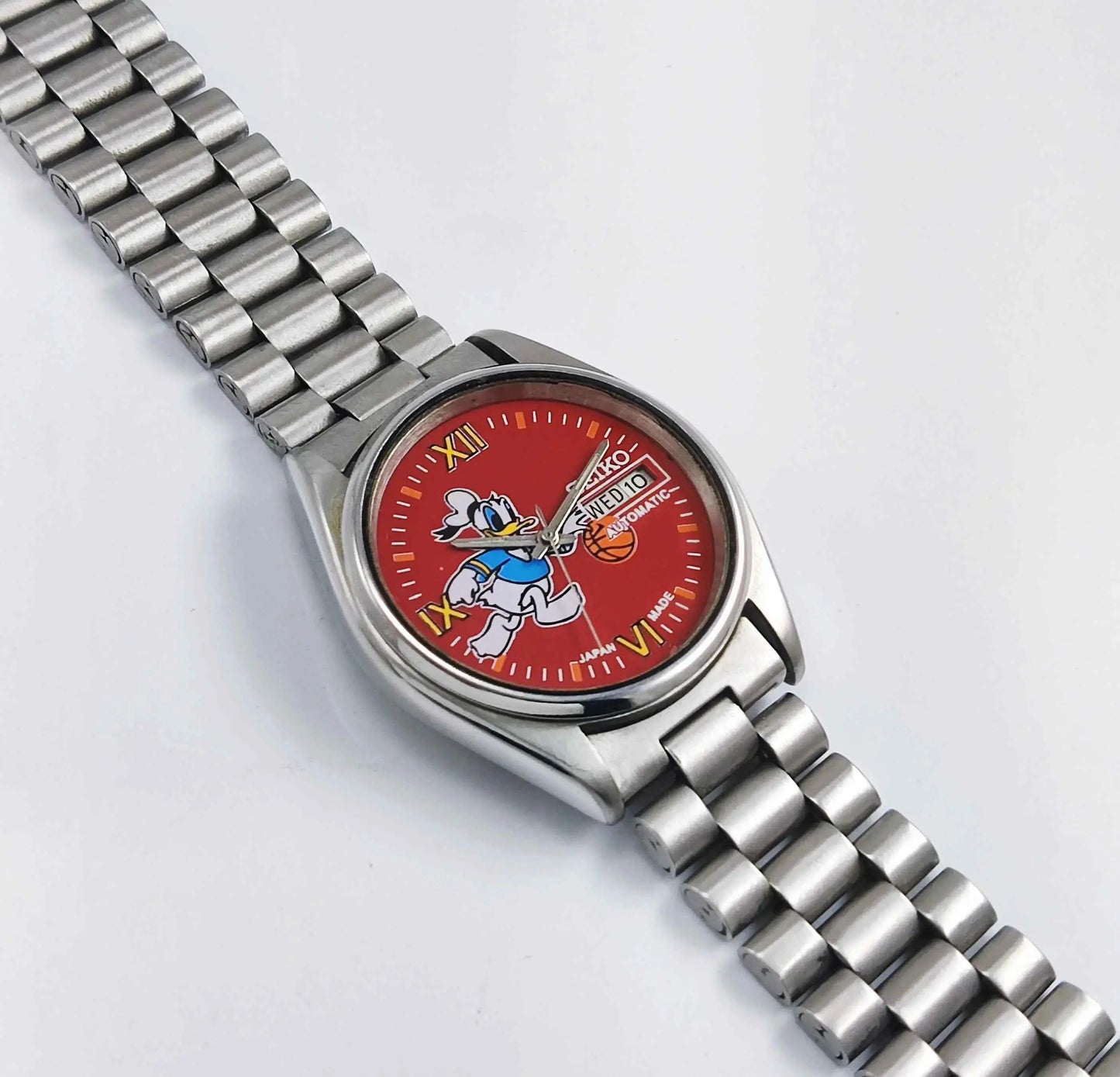 Seiko Automatic 6309A Red Dial 17 Jewels Men's Watch Discover-Diamonds