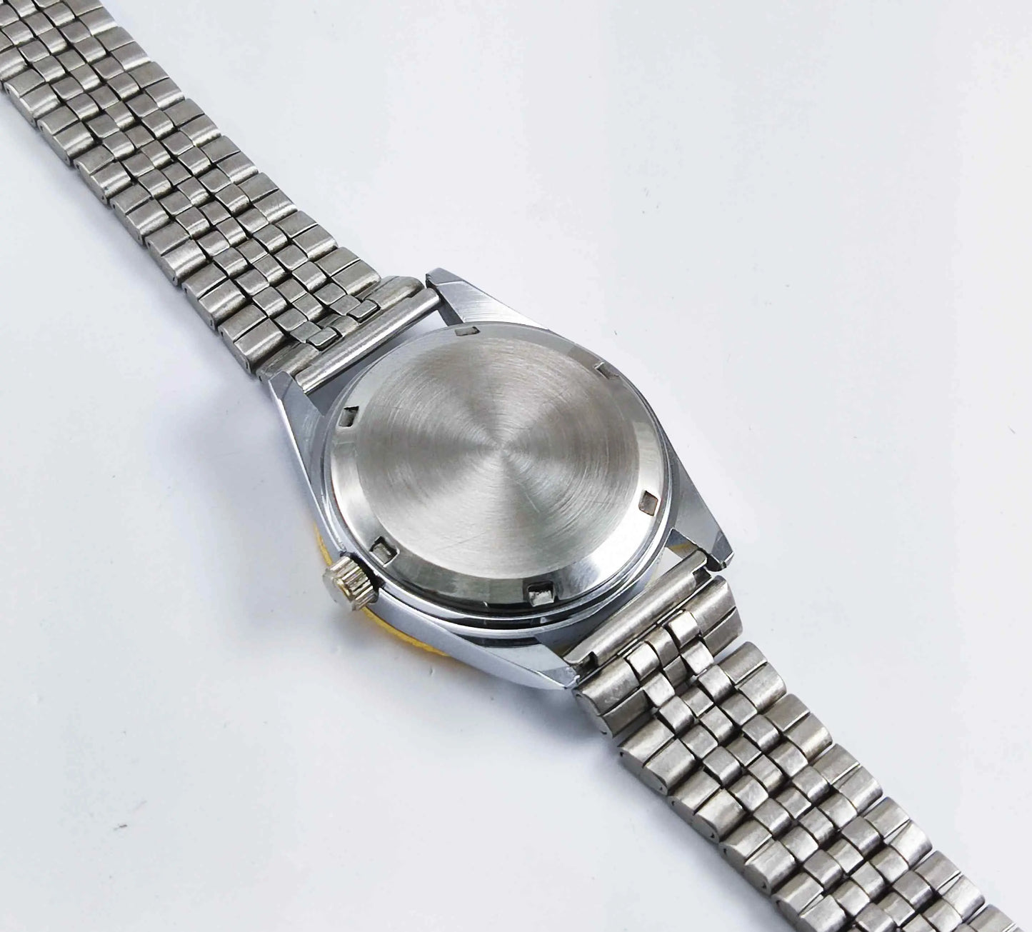 Trassa Automatic 21 Jewels Turquoise Dial Golden Bezel Day Date 2066 Men's Watch Discover-Diamonds