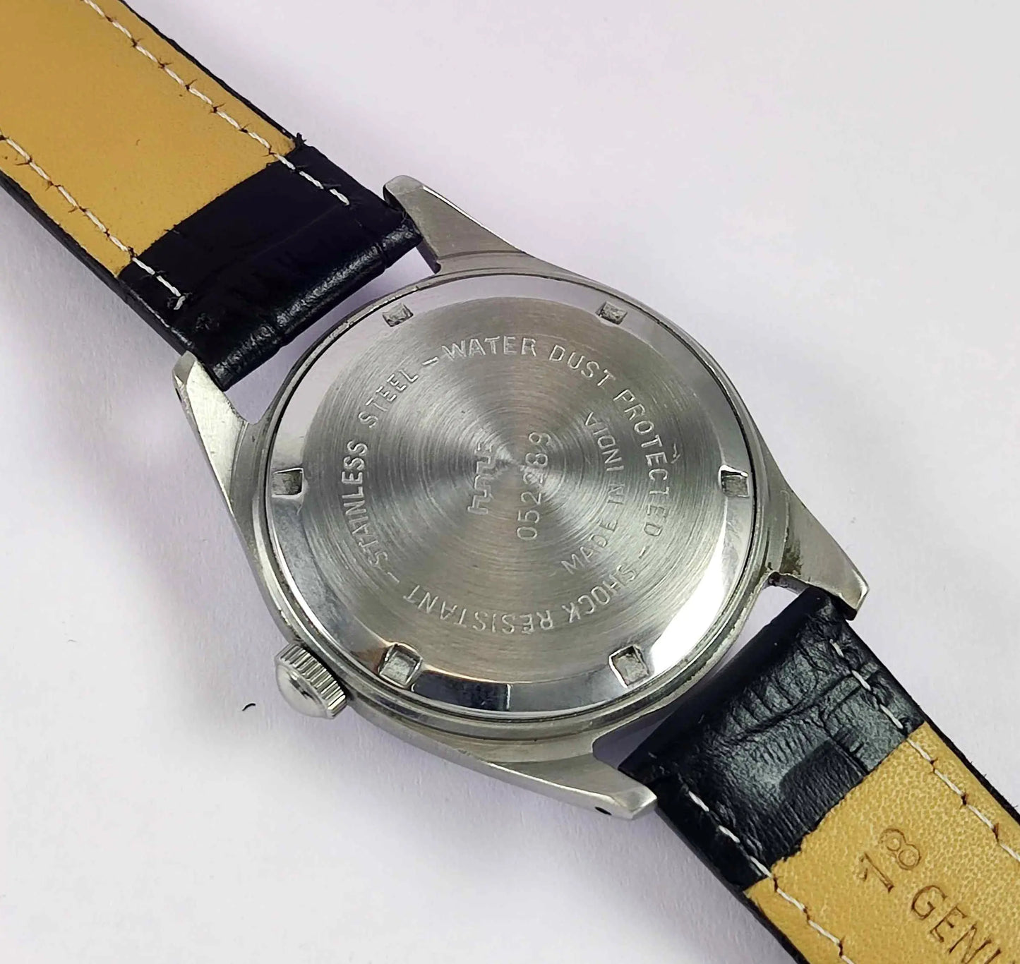 HMT Gandaberunda Kannada Numerals 17 Jewels Turquoise Dial Handwinding Men's Watch 0231 Discover-Diamonds