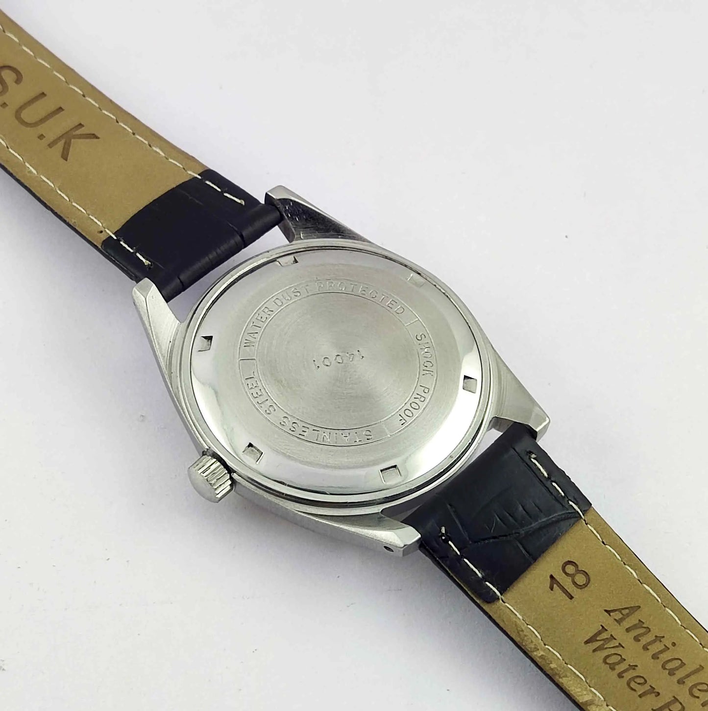 HMT Gandaberunda Kannada Numerals Yellow Dial 17 Jewels Handwinding Men's Wrist Watch 0231 Discover-Diamonds