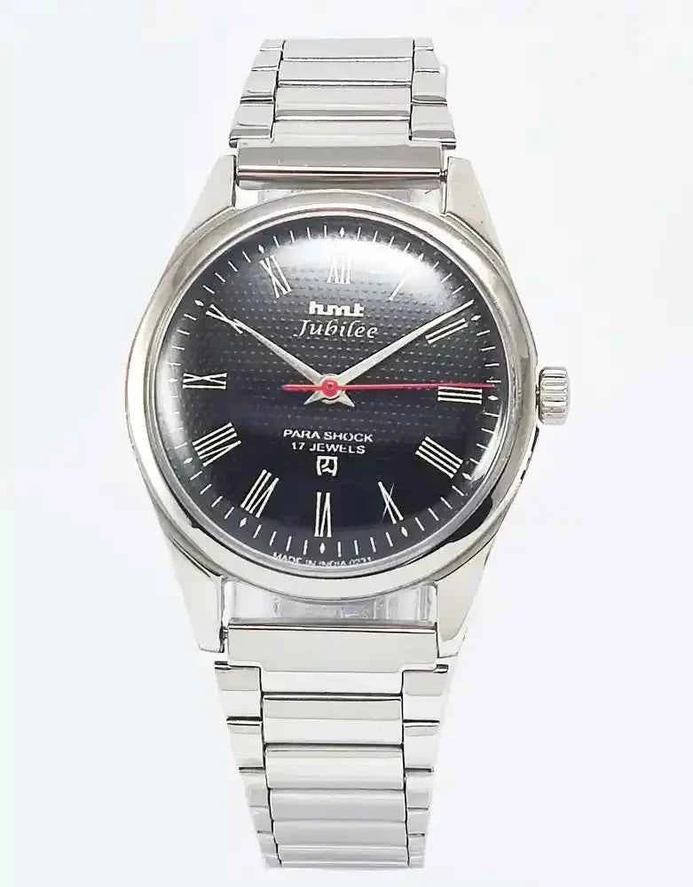 HMT Jubilee Dial 17 Jewels Para Shock Roman Dial Handwinding Watch 0231