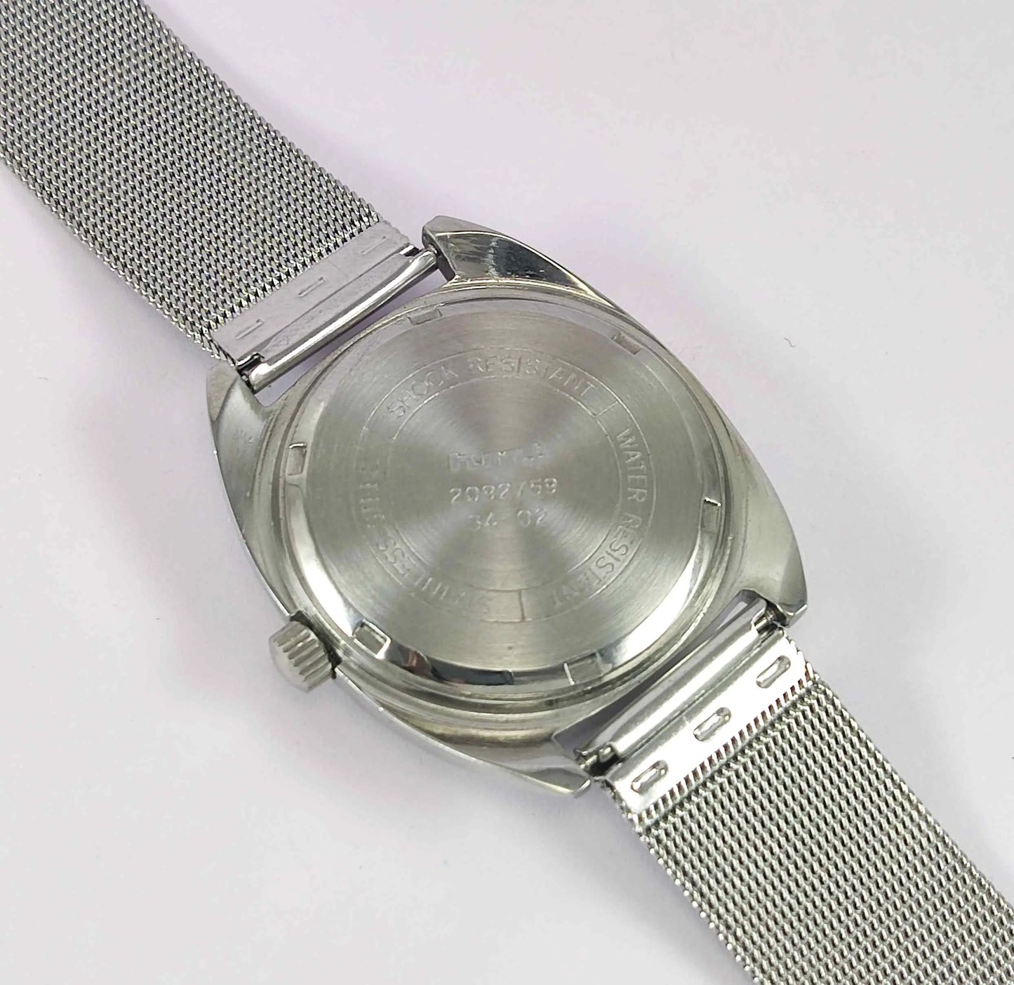 HMT Kohinoor Devanagari Font Marron Dial 17 Jewels Para Shock Discover-Diamonds
