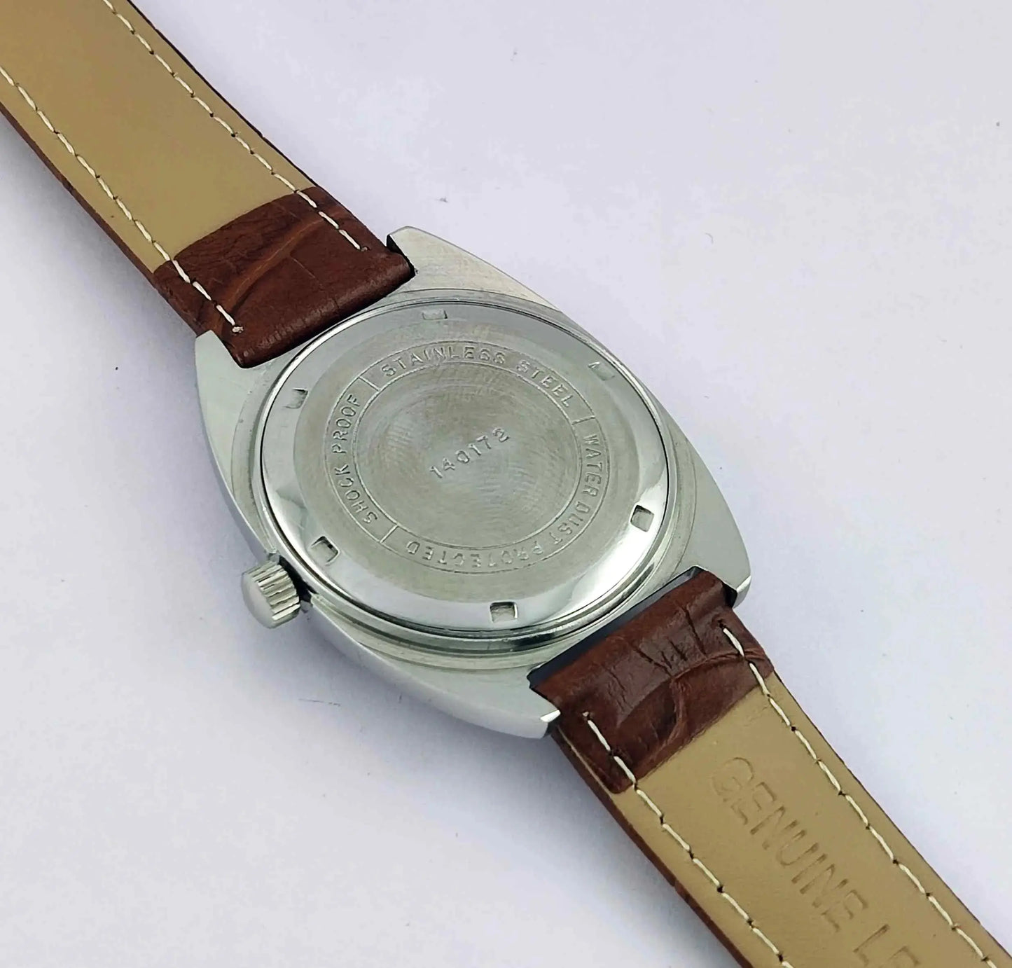 HMT Gandaberunda Kannada Numerals 17 Jewels Black Dial Handwinding Men's Watch 0231 Discover-Diamonds
