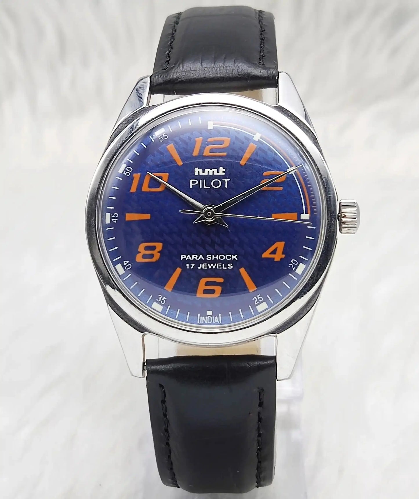 HMT Pilot Stick-Numerals Indices 17 Jewels Handwinding