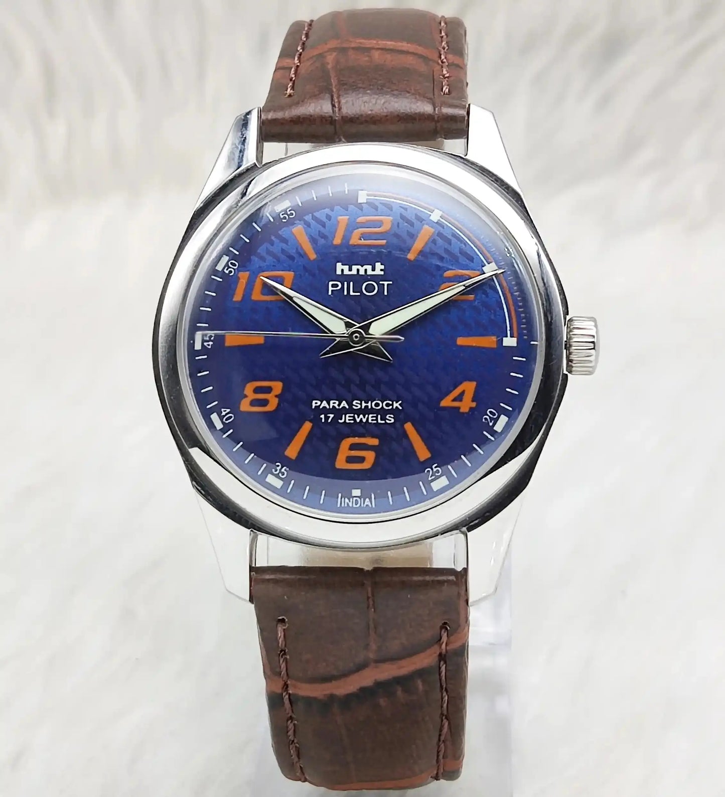 HMT Pilot Stick-Numerals Indices 17 Jewels Mechanical Handwinding