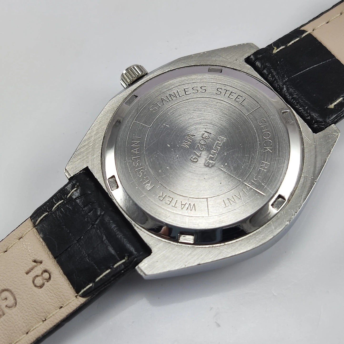 HMT Kohinoor Para Shock 17 Jewels Purple Dial Mechanical Hand winding Men's Wrist Watch - Discover-Diamonds