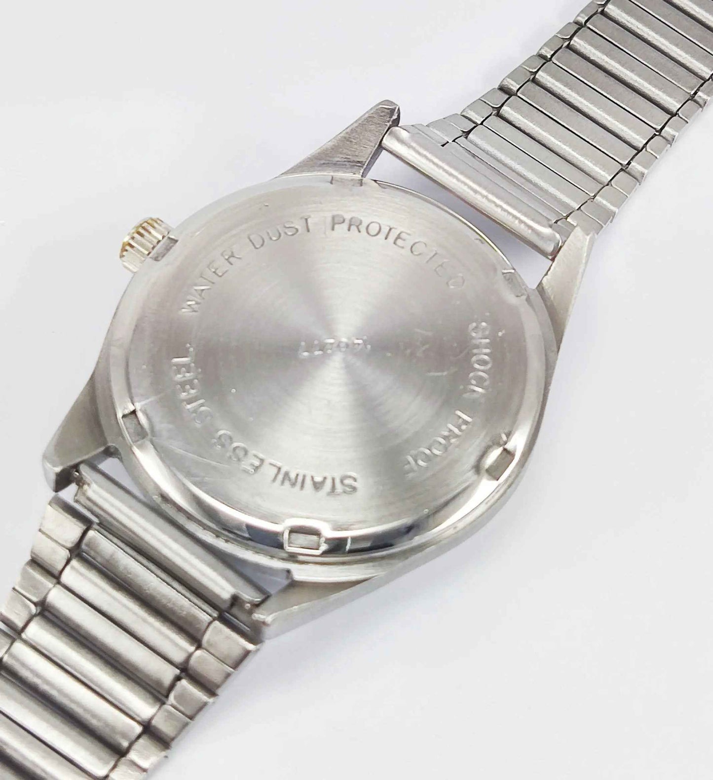 HMT Jubilee Para Shock 17 Jewels Silver Dial Mechanical Hand winding Men's Wrist Watch