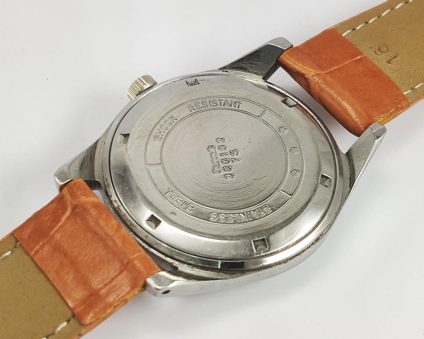 HMT Janata Para Shock 17 Jewels Urdu/Arabic Navy Blue Dial Mechanical Hand winding Men's Wrist Watch - Discover-Diamonds