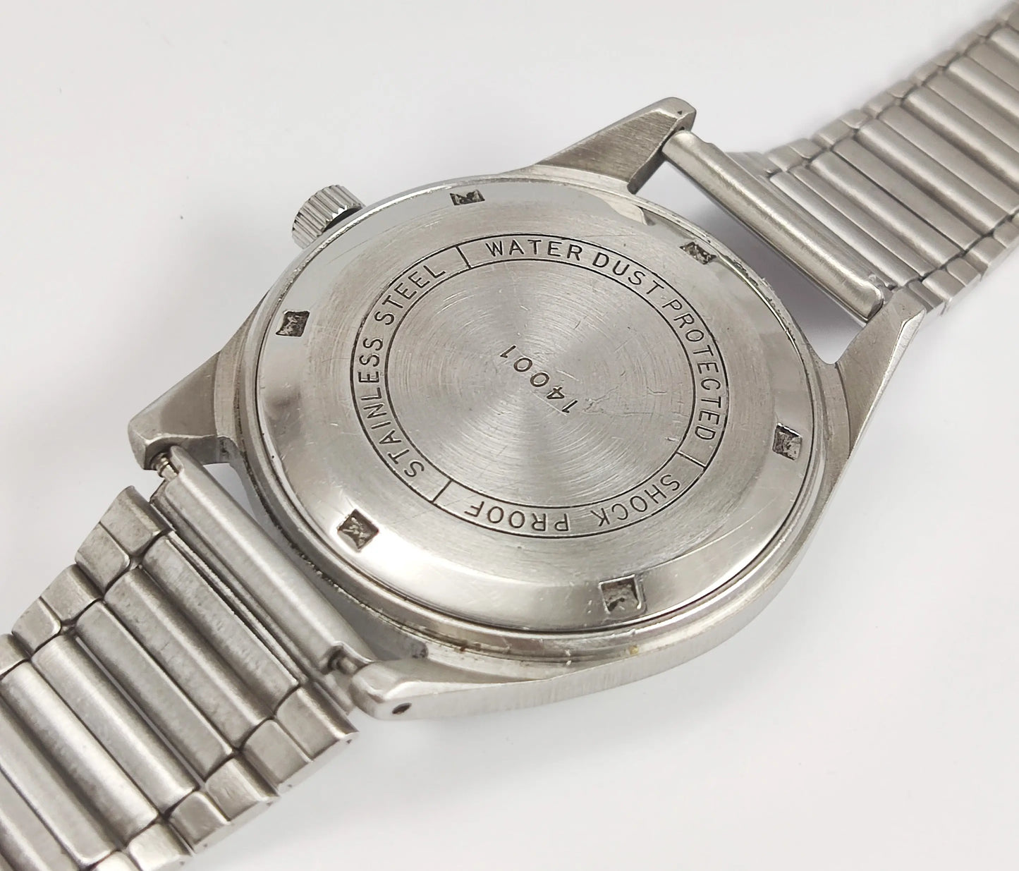 HMT Janata Para Shock 17 Jewels Apple Green Urdu/Arabic Dial Mechanical Hand winding Men's Wrist Watch Discover-Diamonds