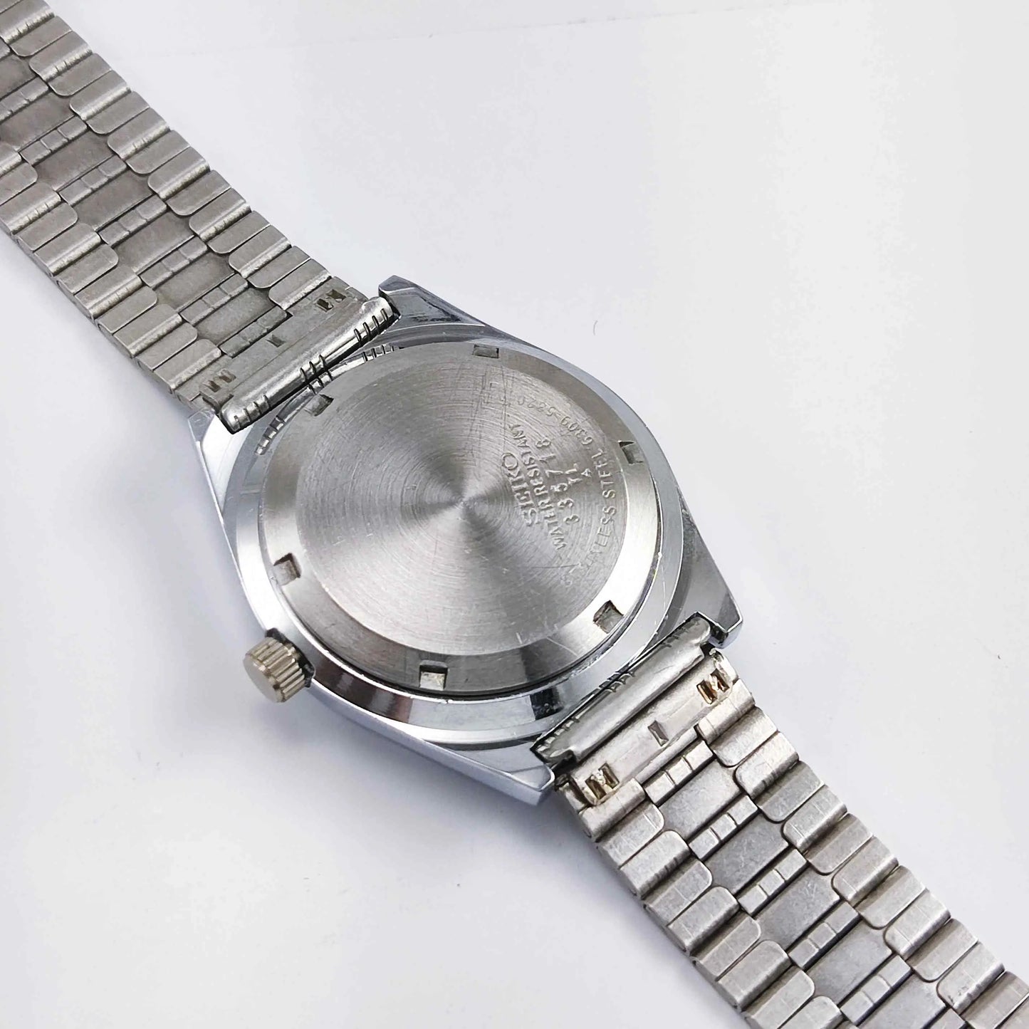 Seiko 5 Mechanical Automatic-6309 Yellow Dial 17 Jewels Day Date Men's Wrist Watch Discover-Diamonds
