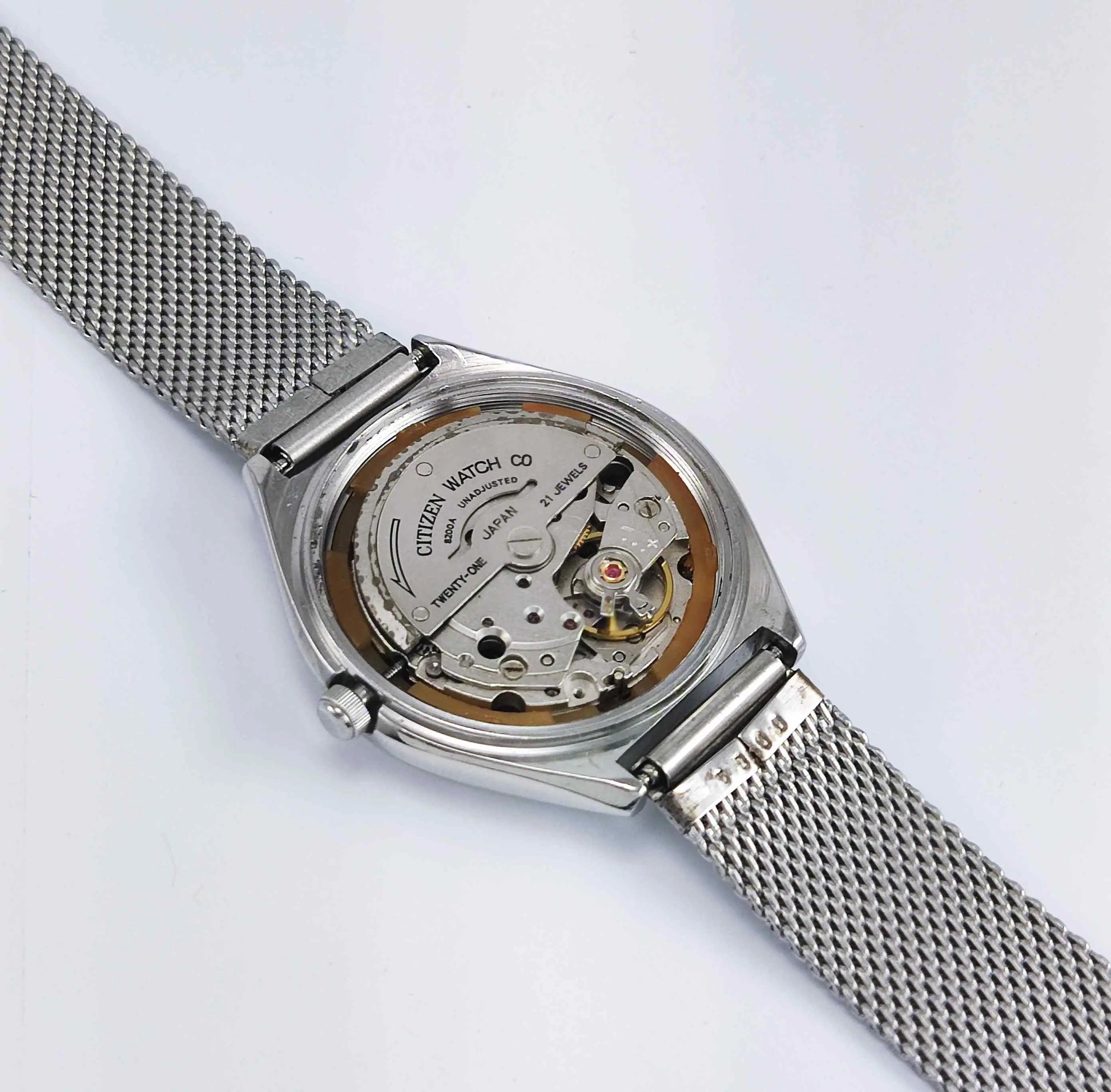 Citizen Automatic 21 Jewels 8200A Silver Dial Day Date Watch (Copy) Discover-Diamonds