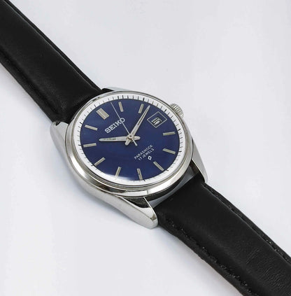 Seiko Para Shock 17 Jewels Blue Dial Date Window Men's Watch Discover-Diamonds