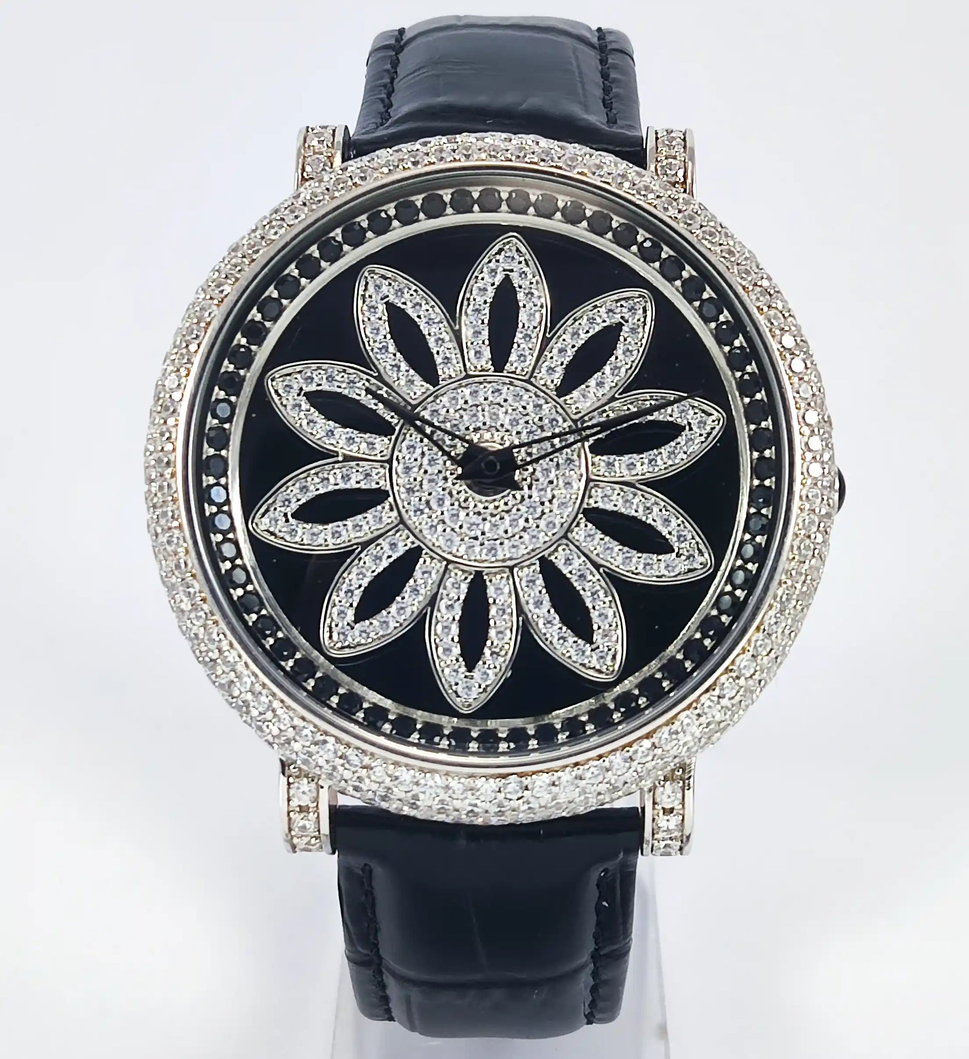 92.5 Sterling Silver BAOLISHI Quartz Watch Discover-Diamonds