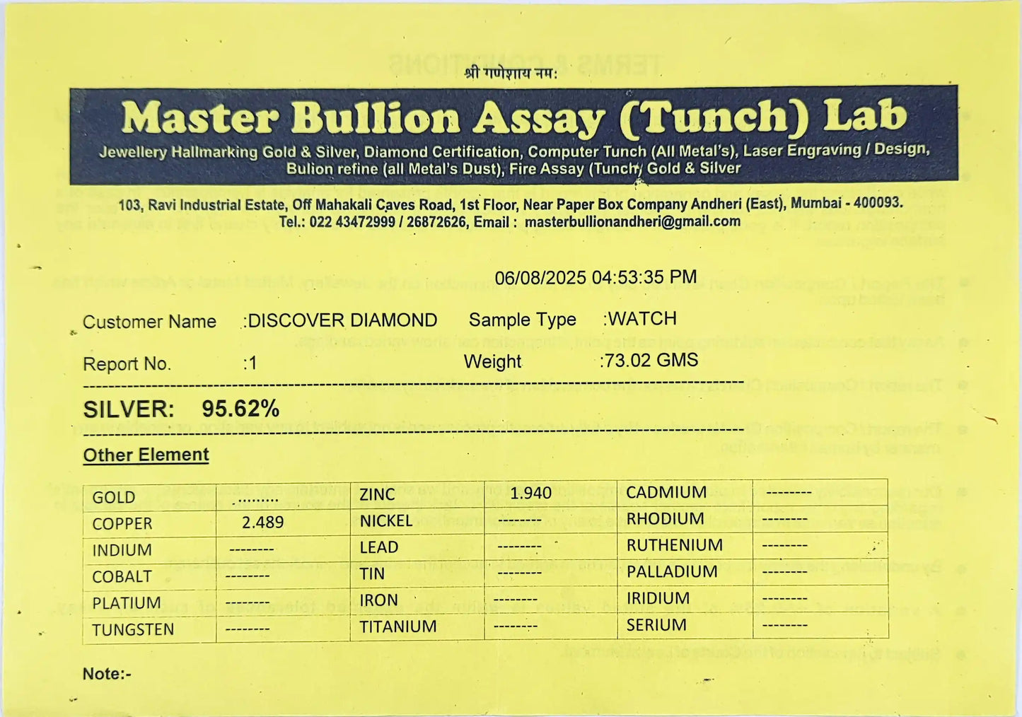 92.5 Sterling Silver BAOLISHI Quartz Watch Discover-Diamonds