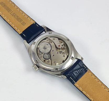 Camy Geneve 17 Jewels Shock Proof Blue Dial Handwinding Swiss Made Watch Discover-Diamonds