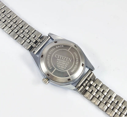Citizen Automatic 8200A Silver Dial 21 Jewels Day Date Men's Mechanical Watch Discover-Diamonds