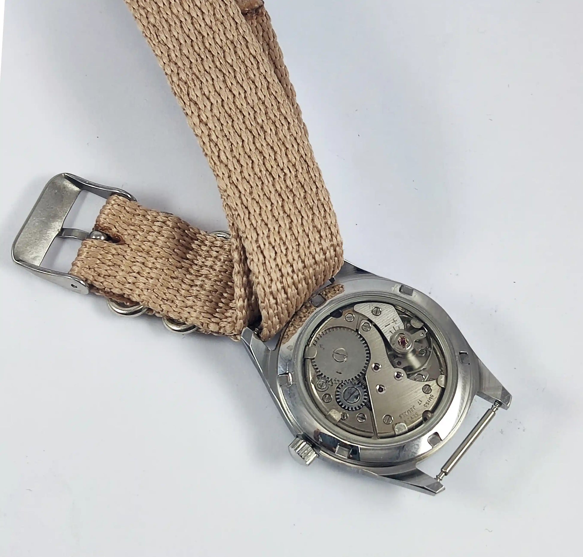 Emro Hatmaster 17 Rubis Silver Dial Nivarox Antimagnetic Handwinding Watch Discover-Diamonds