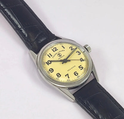 Favre Leuba Geneve Sea King Cream Dial Women's Watch 101 Discover-Diamonds