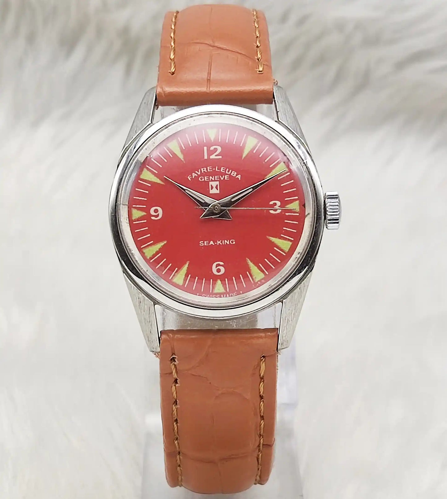 Favre Leuba Geneve Reddish Handwinding Watch