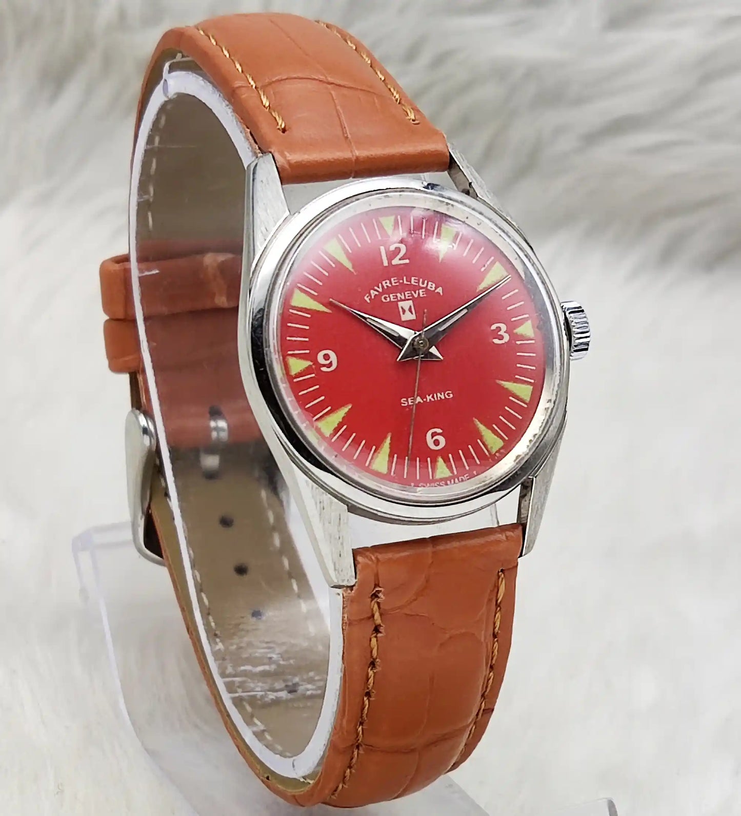 Favre Leuba Geneve Reddish Handwinding Watch