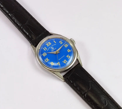 Favre Leuba Geneve Sea King Dark Blue Dial Women's Watch 101 Discover-Diamonds