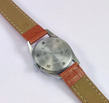 Favre Leuba Geneve Sea King Red Dial Women's Wrist Watch 101 Discover-Diamonds