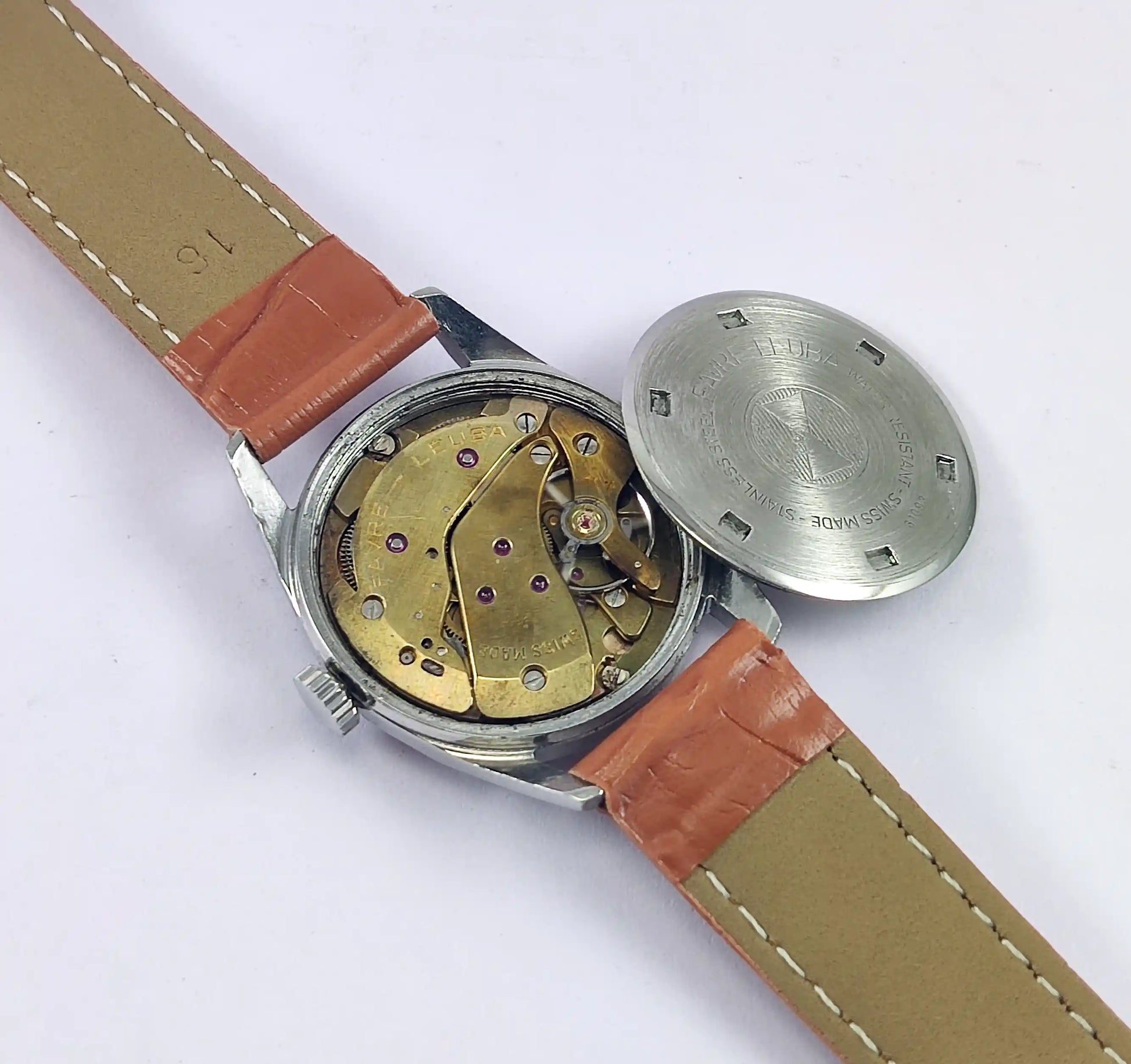 Favre Leuba Geneve Sea King Red Dial Women's Watch 101 Discover-Diamonds