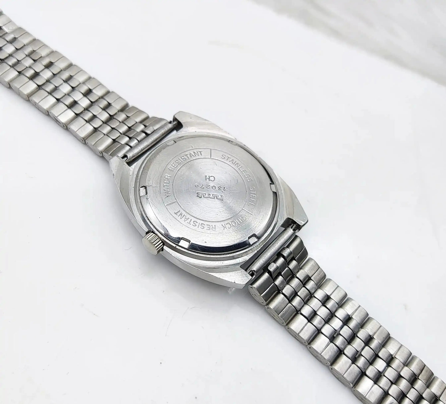 HMT Avinash Handwinding Para Shock 17 Jewels Blue Dial 0231 Discover-Diamonds Physical