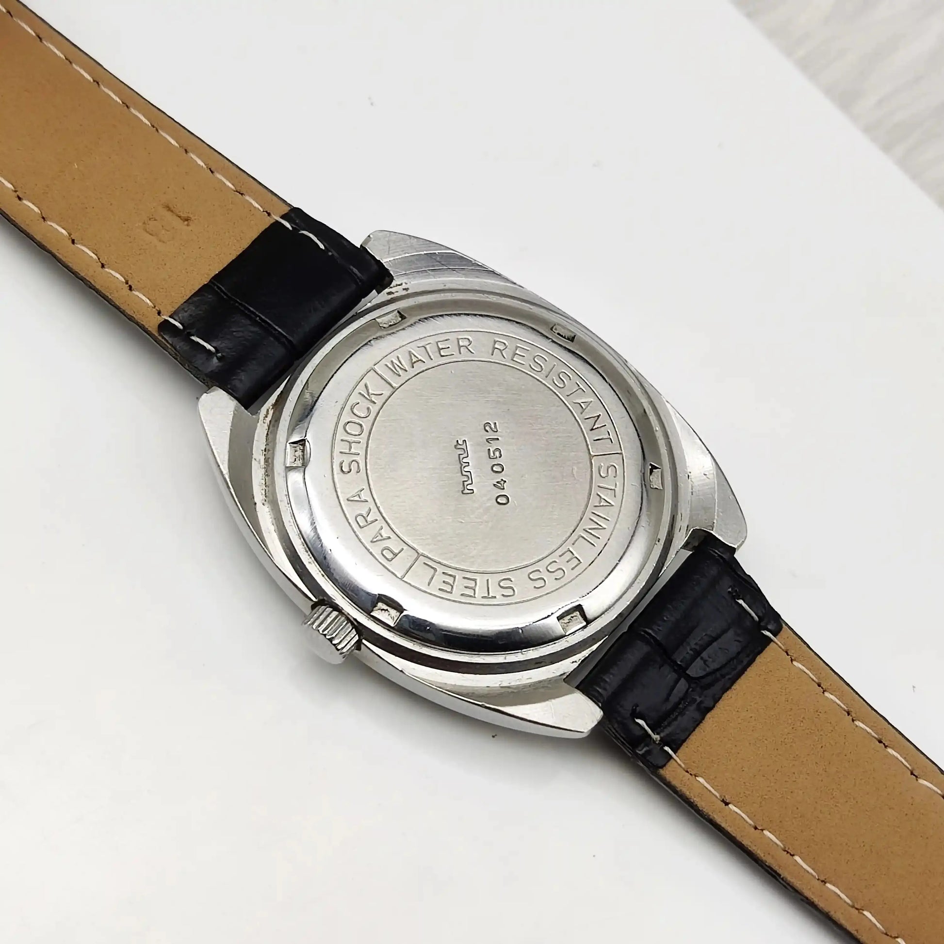 HMT English Numerals-Stick Indices Sky Blue Dial 17 Jewels Handwinding