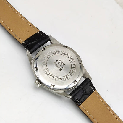 HMT Pilot 17 Jewels Stick-Dotted Indices White Dial Handwinding Watch Discover-Diamonds Physical