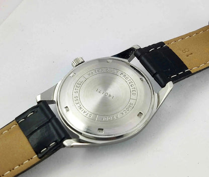 HMT Gandaberunda Kannada Numerals Turquoise Dial 17 Jewels Handwinding Men's Watch 0231 - Discover-Diamonds