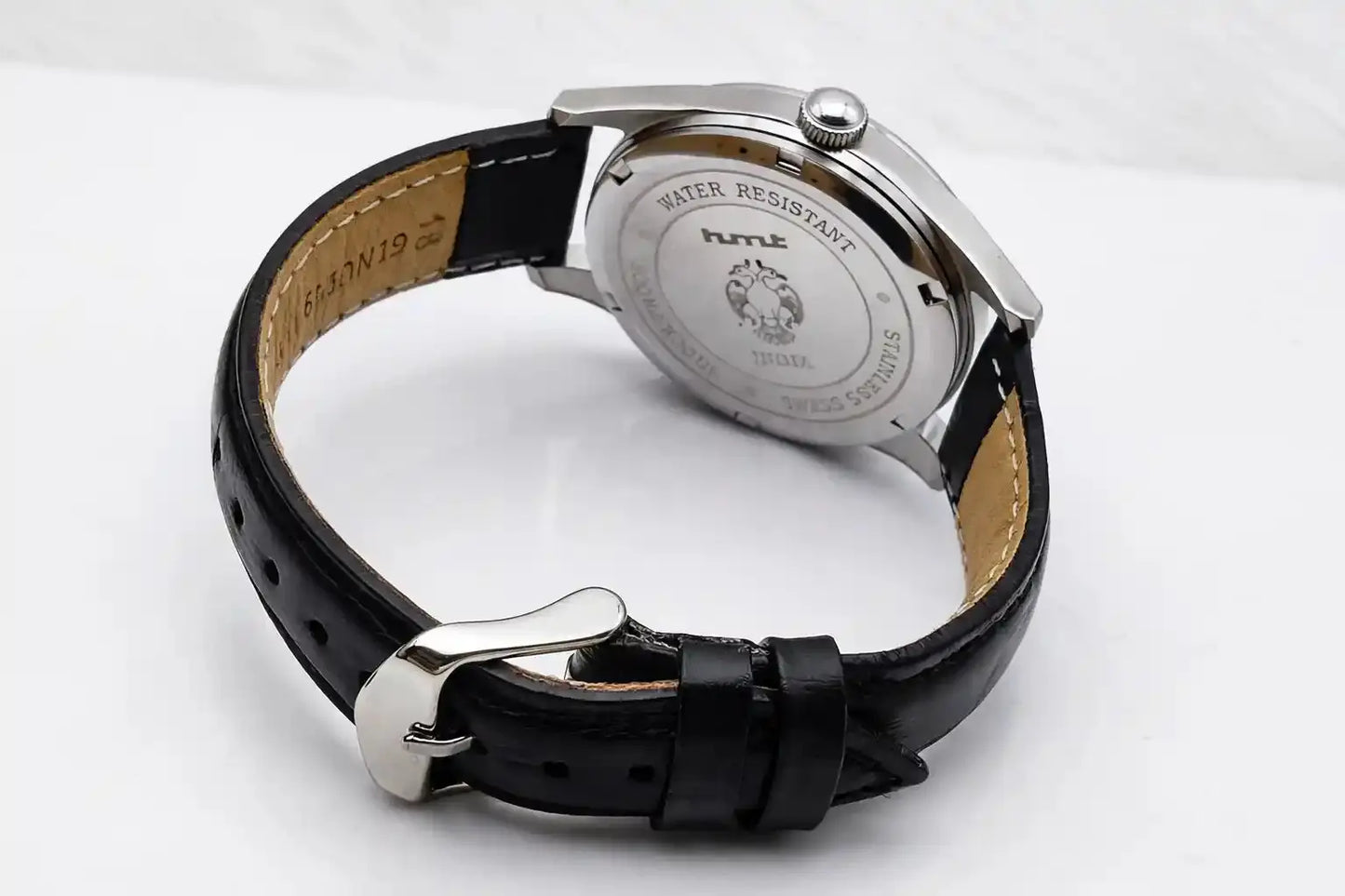 HMT Gandaberunda Kannada Numerals White Dial 17 Jewels Handwinding Watch 0231 Discover-Diamonds Physical