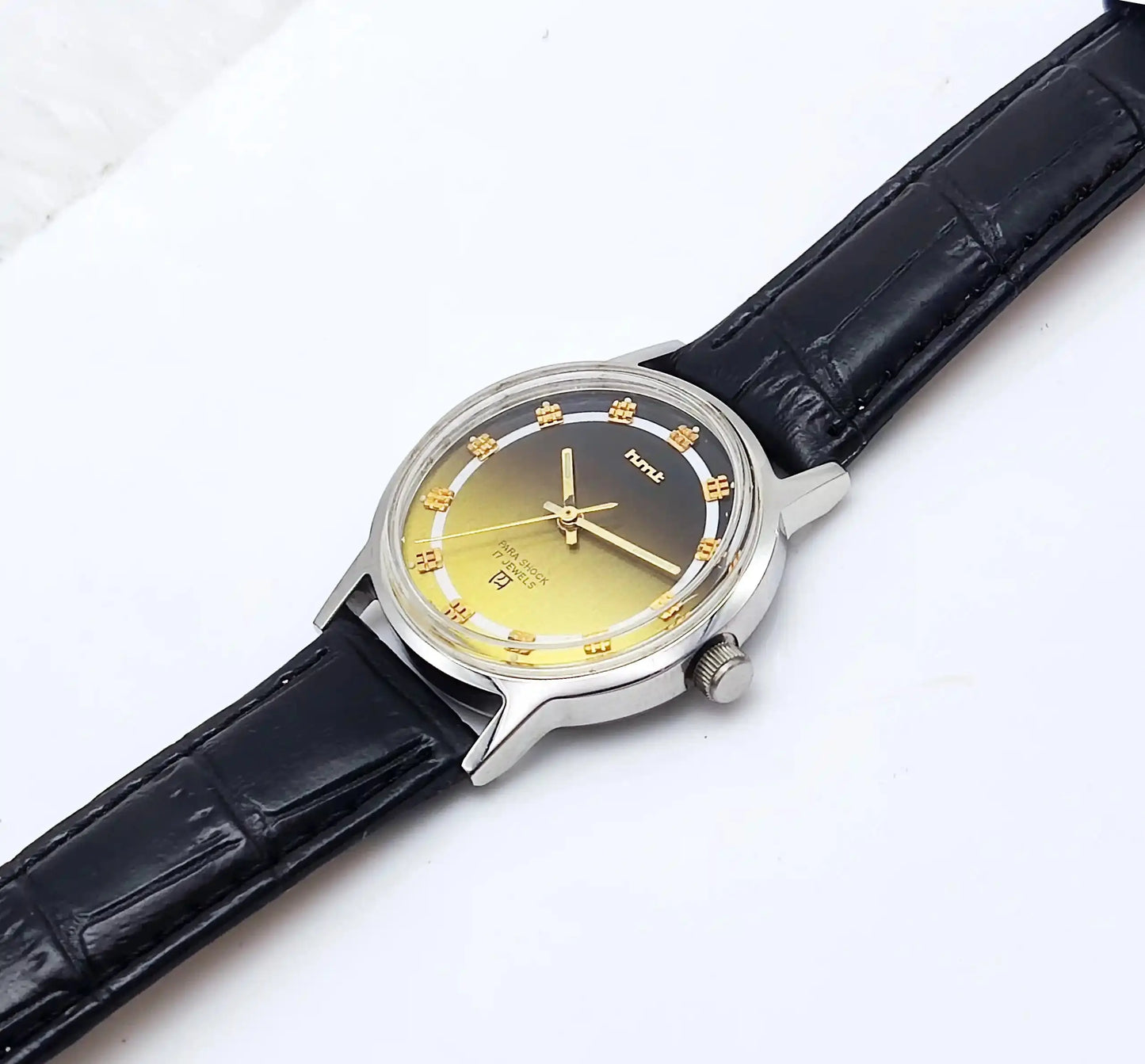 HMT Handwinding 0231 Para Shock 17 Jewels Women's Watch Discover-Diamonds Physical