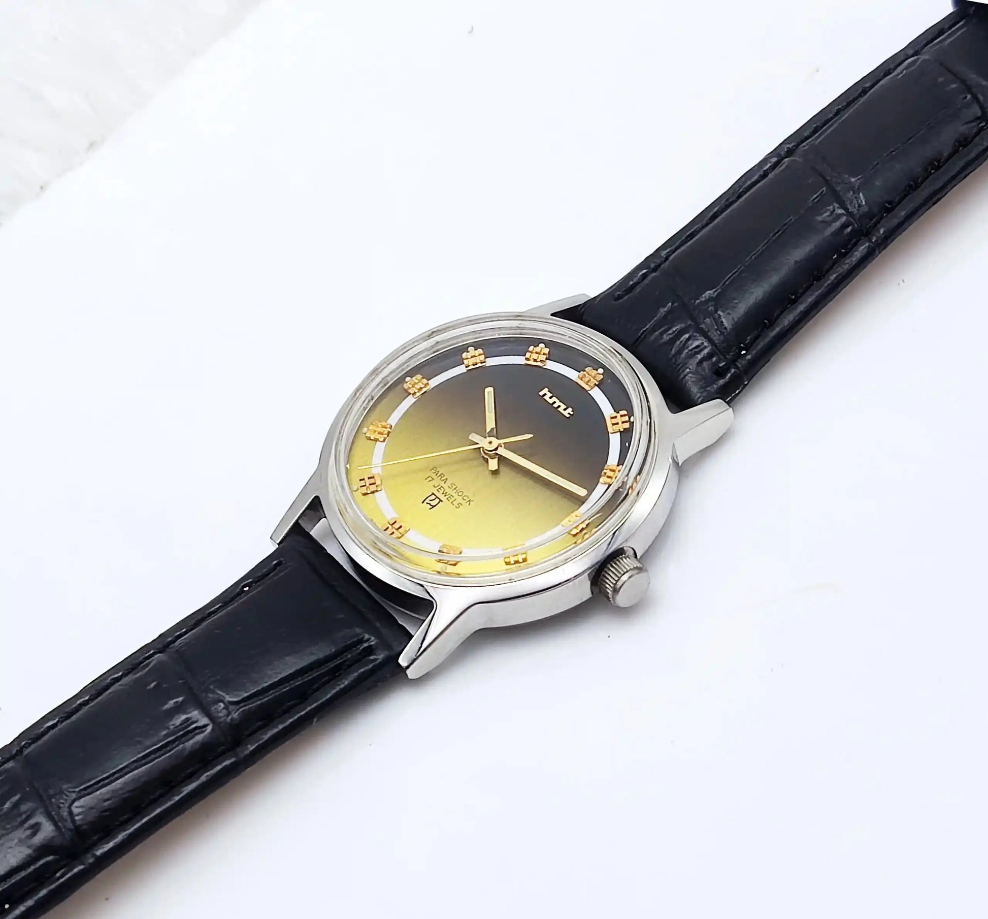 HMT Handwinding 0231 Para Shock 17 Jewels Women's Watch Discover-Diamonds Physical