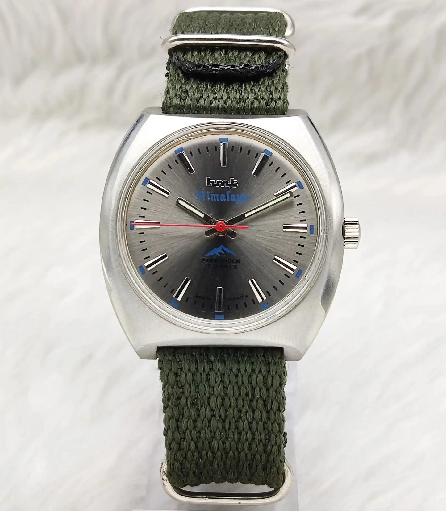 HMT Himalaya 17 Jewels Gray Dial Handwinding Watch 0231
