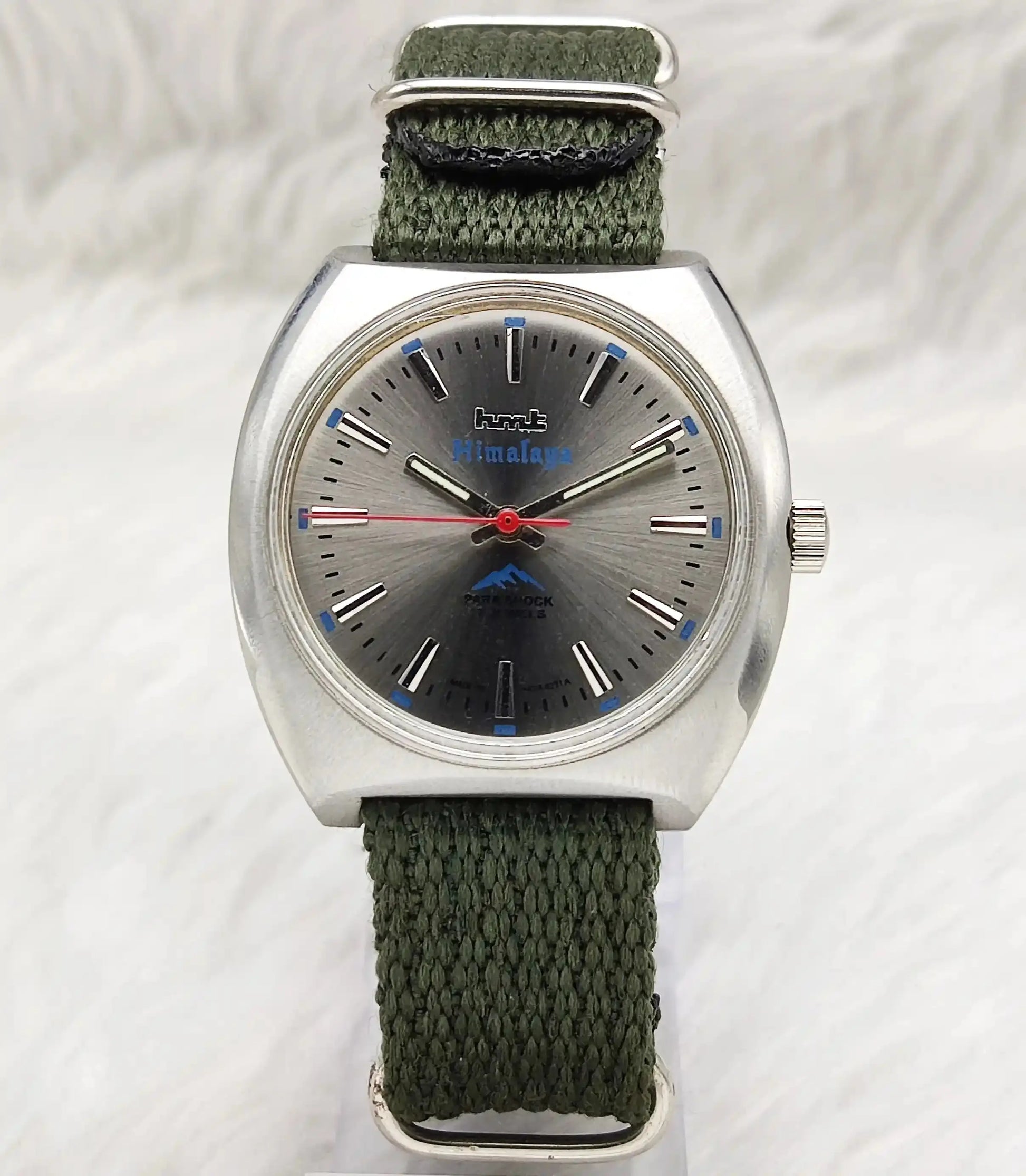 HMT Himalaya 17 Jewels Gray Dial Handwinding Watch 0231