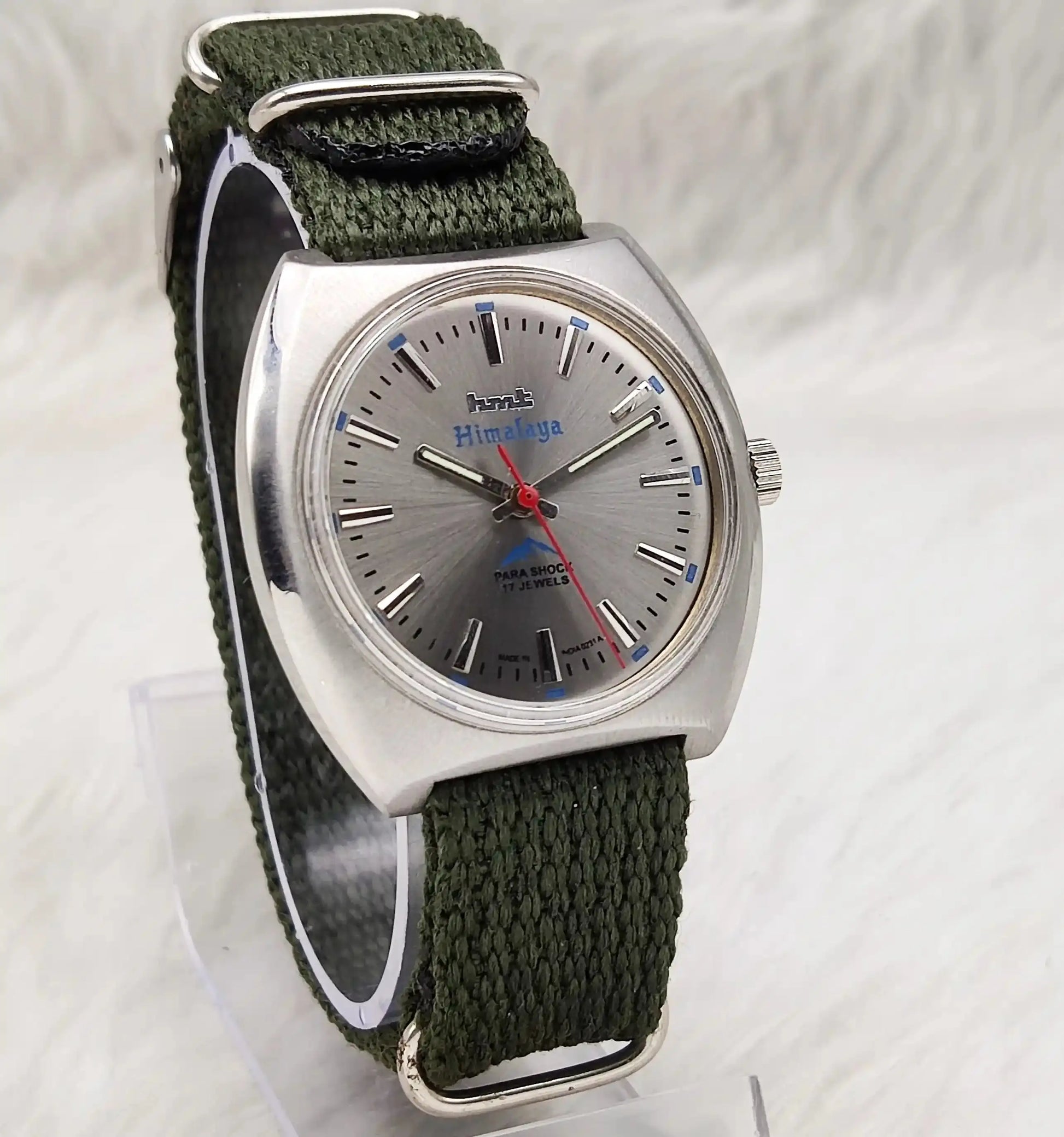 HMT Himalaya 17 Jewels Gray Dial Handwinding Watch 0231