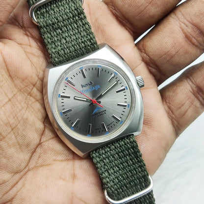 HMT Himalaya 17 Jewels Gray Dial Handwinding Watch 0231
