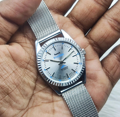HMT Himalaya 17 Jewels Mechanical Handwinding Silver Dial