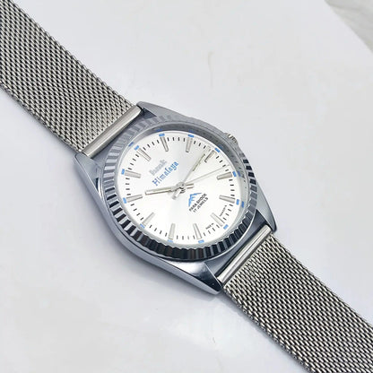 HMT Himalaya 17 Jewels Mechanical Handwinding Silver Dial