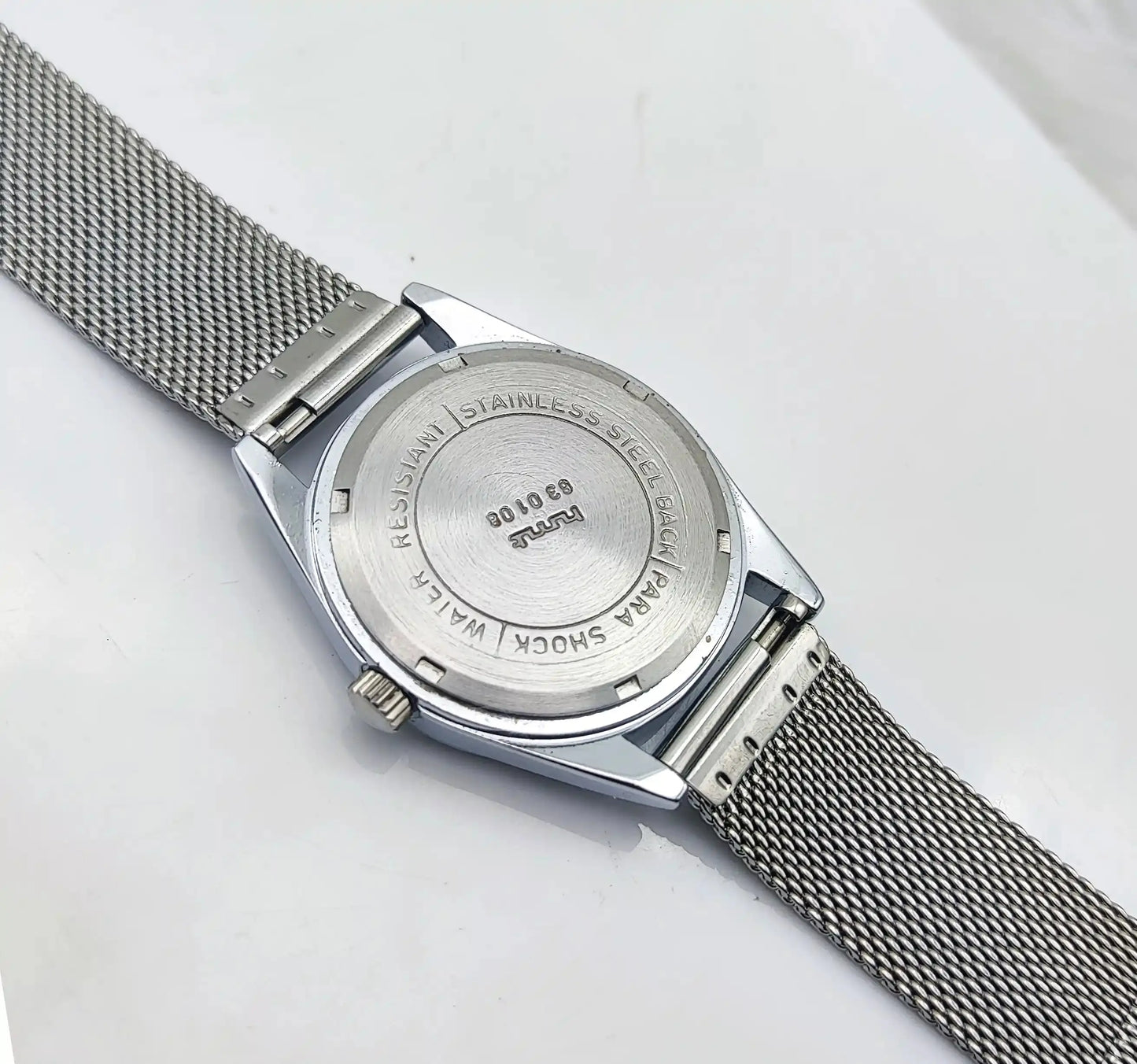 HMT Himalaya 17 Jewels Mechanical Handwinding Silver Dial