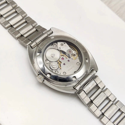 HMT Himalaya Blue Stick Indices Dial Transparent Back Handwinding