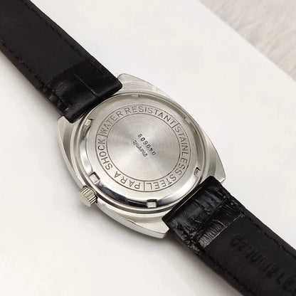 HMT Himalaya Handwinding 17 Jewels Stick Indices Silver Dial
