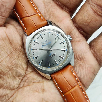 HMT Himalaya 17 Jewels Gray Dial Handwinding Watch for Timeless Elegance