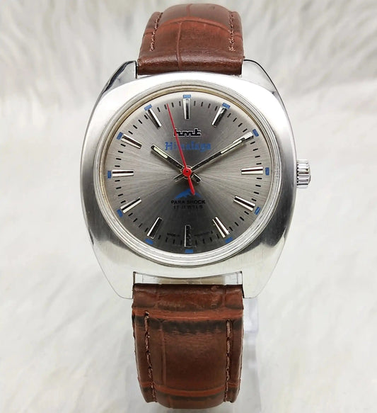 HMT Himalaya Silver Stick Indices Dial 17 Jewels