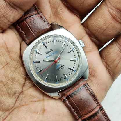 HMT Himalaya Silver Stick Indices Dial 17 Jewels