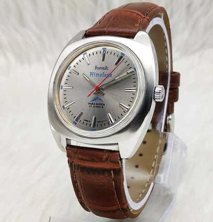 HMT Himalaya Silver Stick Indices Dial 17 Jewels