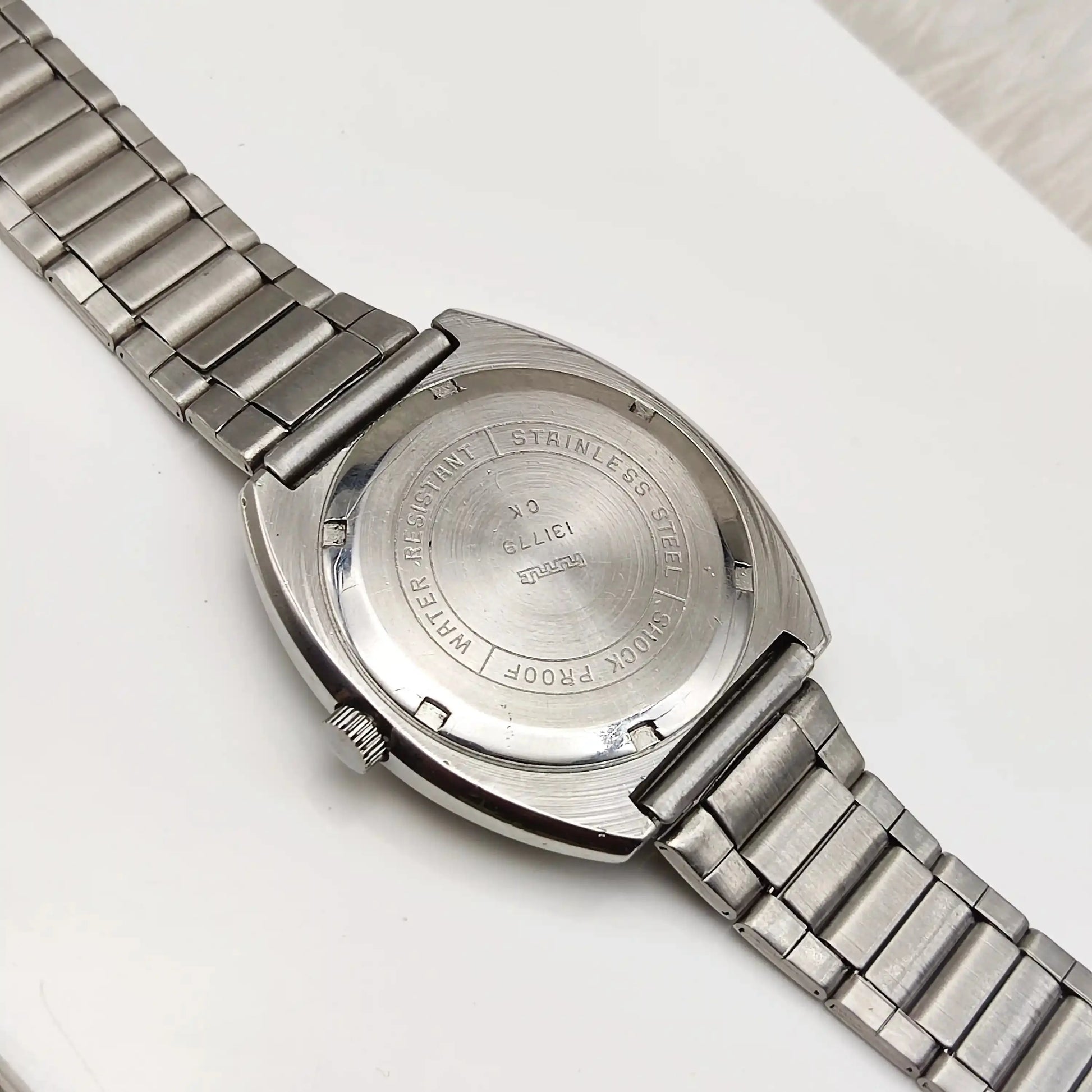 HMT Himalaya Silver Stick Indices Dial Handwinding